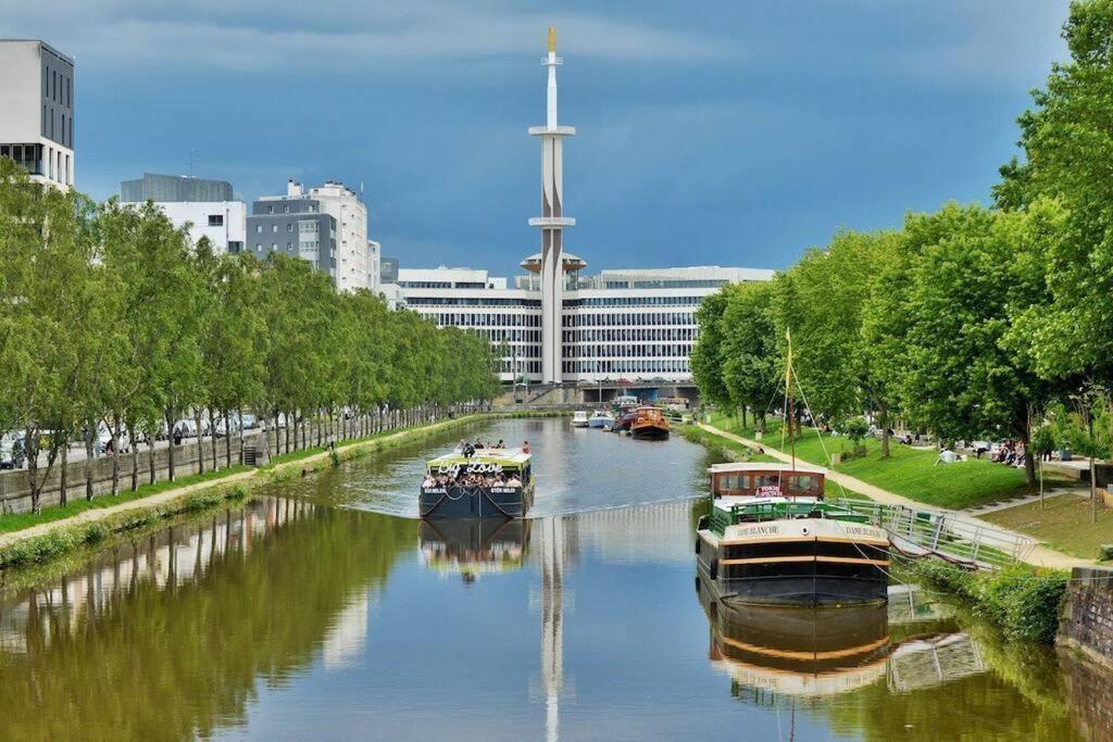 Appartement Rennes Stade Parking Gratuit Esterno foto